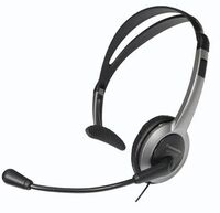 -S Headphones/Headset Wired Head-Band Office/Call Center Grey