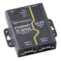 2 Port RS232 PoE Ethernet to Serial Adapter PoE-Adapter