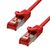 CAT6 F/UTP CU LSZH Ethernet Cable Red 15m Hálózati kábelek