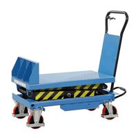 Tilting lifting platform truck