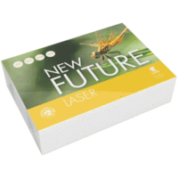 Kopierpapier New Future Laser A5 80g/qm weiß VE=500 Blatt
