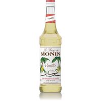 Monin Vanilla Syrup Sugar and Gluten Free Made from Natural Ingredients - 1L