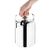 Olympia Ice Bucket with Lid and Tongs Made of Stainless Steel Capacity 1.23L