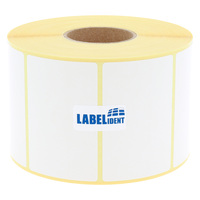 Thermotransfer-Etiketten 70 x 45 mm, 1.500 Papier auf 1 Rolle/n, 1,57 Zoll (40 mm) Kern, weiß permanent