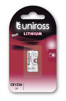 tecxus - Uniross CR123A lítium fotó elem