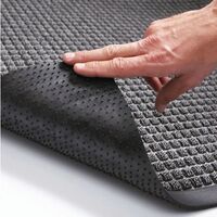 Heavy duty water absorbent entrance mat