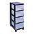 Clear drawer units - 4 Drawer