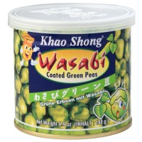 Khao Shong Grüne Erbsen mit Wasabi 140g Dose