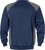Sweatshirt 7148 SHV marine/grau - Rückansicht
