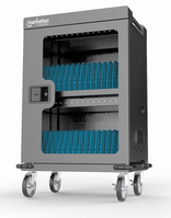 Charging Cabinet/Cart via USB-C x32 Devices, Trolley, Power Delivery 18W per ...