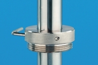 Śrubunki do pomp ręcznych z PP/PTFE Typ Nakrętka kontrująca do 2" połączeń gwintowanych
