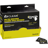 BOLLE PACW500 B500 LENS CLEANING WIPES BOX500