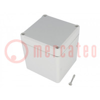 Enclosure: multipurpose; X: 80mm; Y: 82mm; Z: 87mm; EUROMAS II; ABS