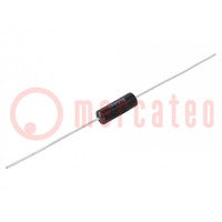 Resistor: wire-wound; THT; 50mΩ; 3W; ±1%; Ø5.2x14.5mm; -55÷275°C
