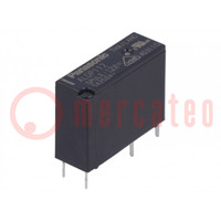 Relay: electromagnetic; SPST-NO; Ucoil: 12VDC; Icontacts max: 5A