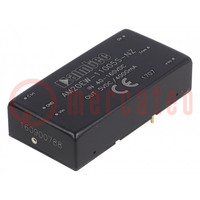 Convertitore: DC/DC; 20W; Ud'ingr: 40÷160V; Ud'usc: 5VDC; Iusc: 4A