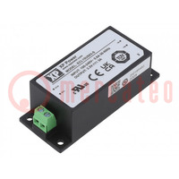 Power supply: switched-mode; for building in; 15W; 3.3VDC; 3A