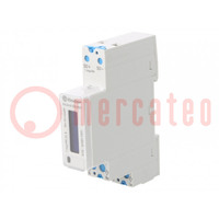 Controller; for DIN rail mounting; OC; -25÷55°C; 230VAC 50/60Hz