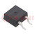 Diode: rectifying; SMD; 1.6kV; 30A; TO263ABHV; Ufmax: 1.26V; 210W