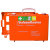 Kfz-Verbandkasten, Kunststoffkoffer, Füll. nach DIN13164, mit GGVS-Schutzausrüstung,Gr. 31x21x13cm DIN 13164