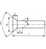 DIN 661 Senkniete 6x45, Stahl blank