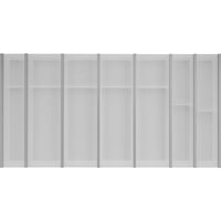 Produktbild zu NINKA evőeszköztartó tálca Cuisio szélesség 1000 mm TANDEMBOX műanyag fehér