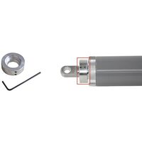 Produktbild zu beállító ajtócsukóhoz DIREKT II 150, szemmel, alumínium