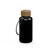 Artikelbild Drink bottle "Natural" clear-transparent incl. strap, 0.7 l, black