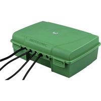 HEITRONIC 21046 - CAJA DE DISTRIBUCIÓN, COLOR VERDE