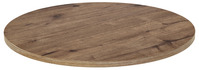 Tischplatte Maliana rund; 100 cm (Ø); eiche antik; rund