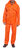 Beeswift Nylon B-Dri Weatherproof Suit Orange XL