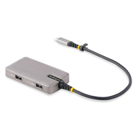StarTech.com Adaptateur USB-C Multiport, HDMI 4K 60Hz avec/HDR, Hub USB 3 ports, 100W Power Delivery Pass-Through, Mini Station d'Accueil USB Type-C, Windows/macOS/ChromeOS/iPad...