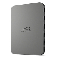 LaCie Mobile Drive Secure externe harde schijf 4 TB Grijs