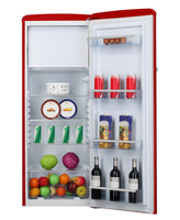 AMI KSR 364 150 R Kühlschrank mit Gefrierfach Freistehend 218 l E Rot