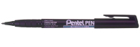 Pentel NMS50-A permanente marker Zwart 12 stuk(s)