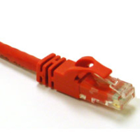 C2G 25ft Cat6 550MHz Snagless Patch Cable Red networking cable 7.5 m