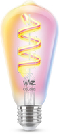 WiZ Filament-Lampe, transparent, 40 W ST64 E27