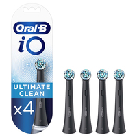 Oral-B iO Ultimate Clean 4210201342809 tête de brosses 4 pièce(s) Noir