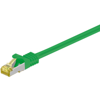 Goobay RJ-45 CAT7 30m networking cable Green S/FTP (S-STP)