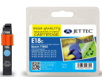 Jet Tec 101E018002 inktcartridge Cyaan