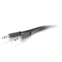 C2G Cable de audio delgado auxiliar de 3,5 mm de 3 m (10 ft) - M/M