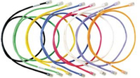 Panduit UTP28X1MYL kabel sieciowy Żółty 1 m Cat6a F/UTP (FTP)