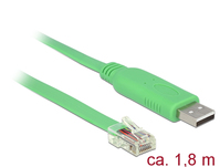 DeLOCK 62960 USB kábel USB A Zöld
