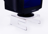 Neomounts LCD/CRT monitor riser Átlátszó Asztali