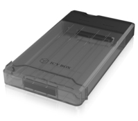 ICY BOX IB-235-C31 HDD-/SSD-behuizing Zwart, Grijs 2.5"