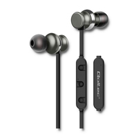 Qoltec 50818 hoofdtelefoon/headset Draadloos In-ear Oproepen/muziek Micro-USB Bluetooth Zwart