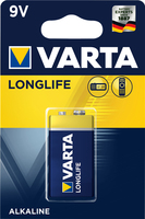 Varta Longlife Extra 9V Wegwerpbatterij Alkaline