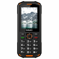 Evolveo StrongPhone SPX5OG mobiltelefon 6,1 cm (2.4") 160 g Fekete, Narancssárga