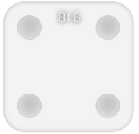 Xiaomi Mi Body Composition Scale Quadratisch Weiß Elektronische Personenwaage