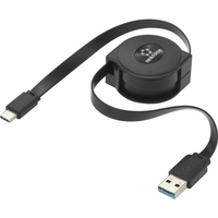 Renkforce RF-4352328 USB Kabel USB 3.2 Gen 1 (3.1 Gen 1) 0,8 m USB A USB C Schwarz